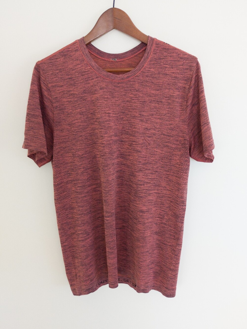 Lululemon Metal Vent Tech Short Sleeve Shirt Large Heathered Athletic Gym